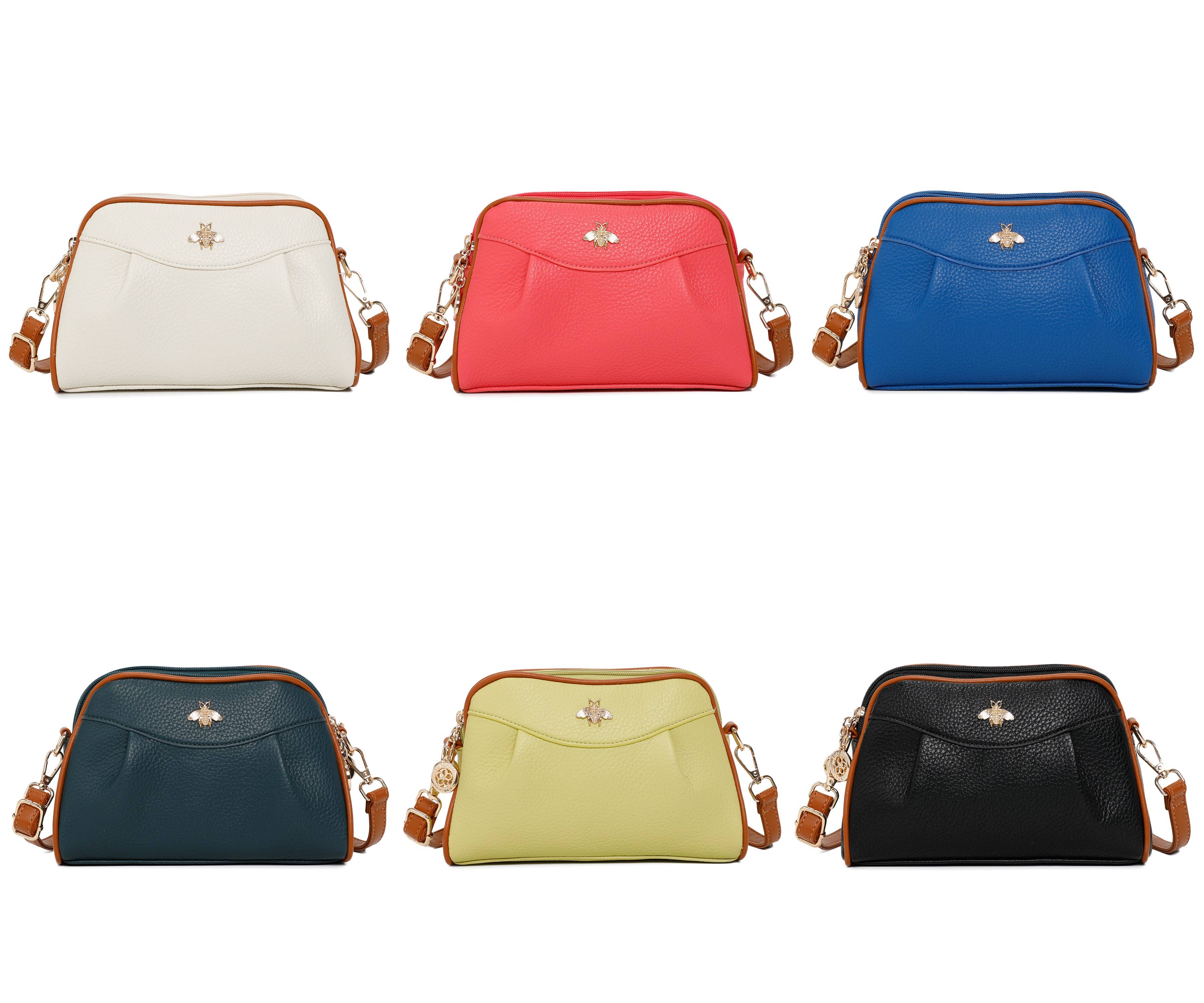 Superbia - Vente Sac à bandoulière – femme - Sac à bandoulière Bee à double fermeture éclair - 932512