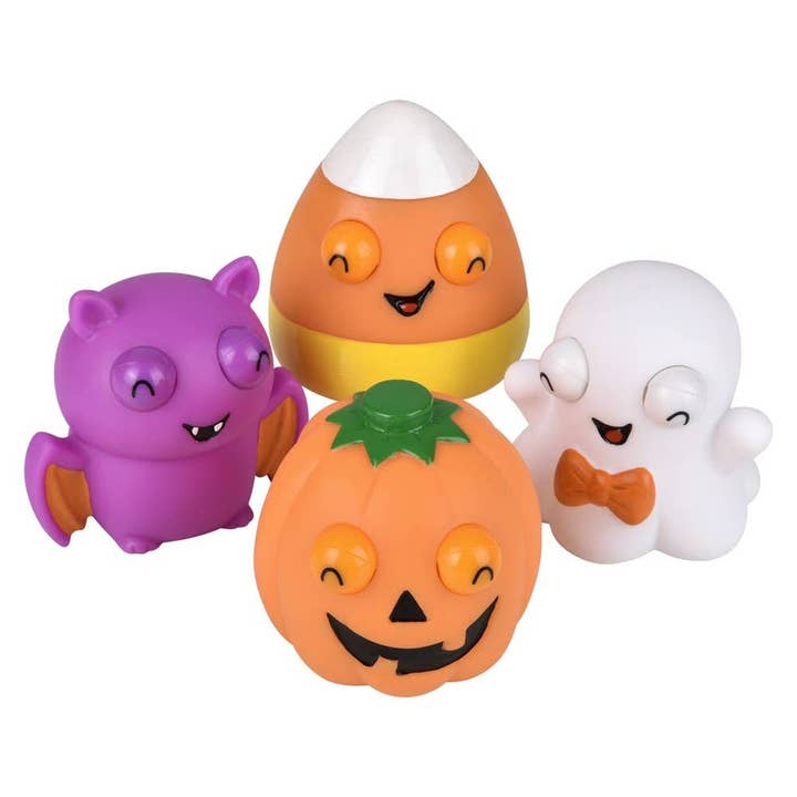 La Luna Bella - Toys - Wholesale Squishy Toy - Kids & Baby - 3" Popping Eye Halloween Characters - LLB Toys1