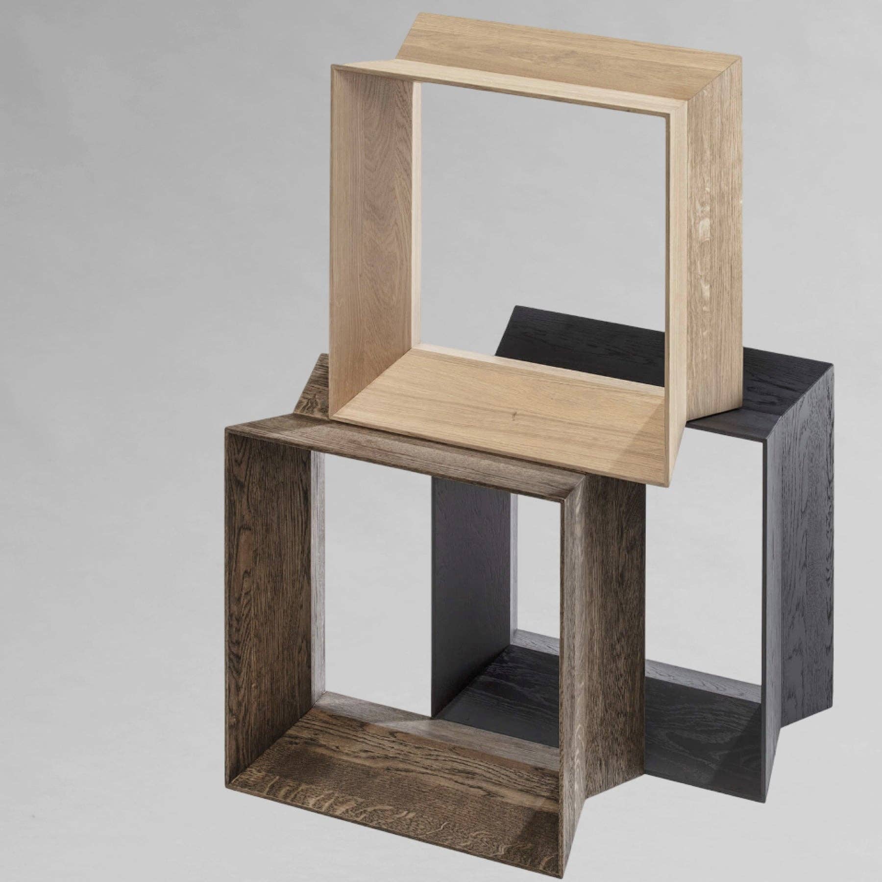 Studio Nordhaven - Wholesale Stool - REFLEX Stool - Black Oil Solid Oak4