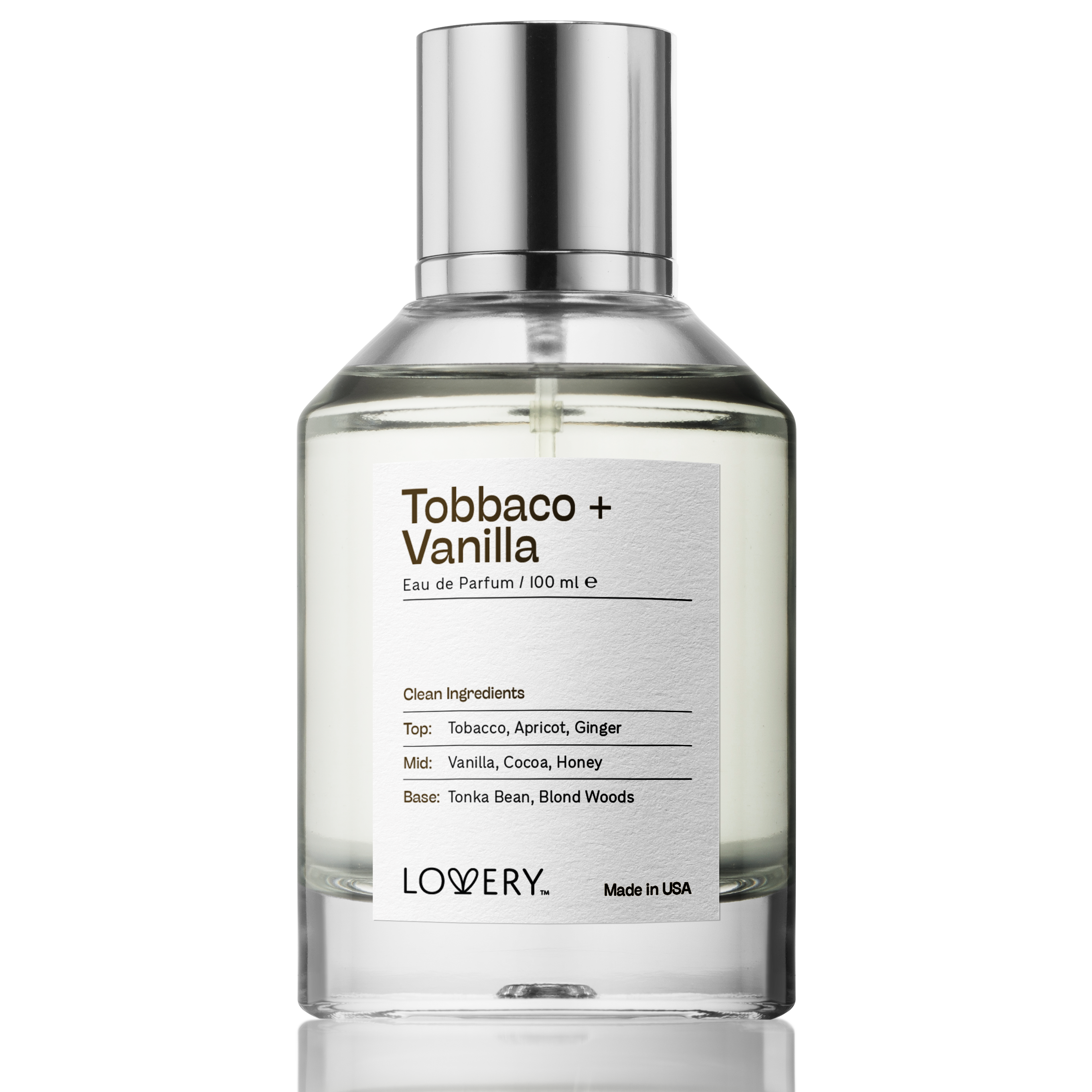 Lovery - Wholesale Perfume/Eau de Toilette - Tobacco and Vanilla Eau de Parfum, Made in USA, 3.4 oz0