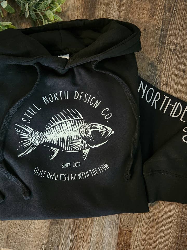 2025 UPSTREAM HOODIE for wholesale by Still North Design Co