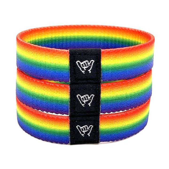Peaks Pride Wristband Bracelet and other Purchase wholesale pride wristbands. Free returns & net 60 terms on Faire trending on Faire.