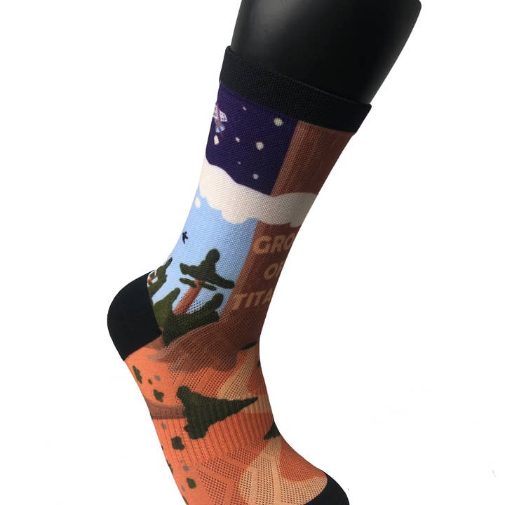 Redwood National Park Adventure Socks for wholesale by Cre8Travel