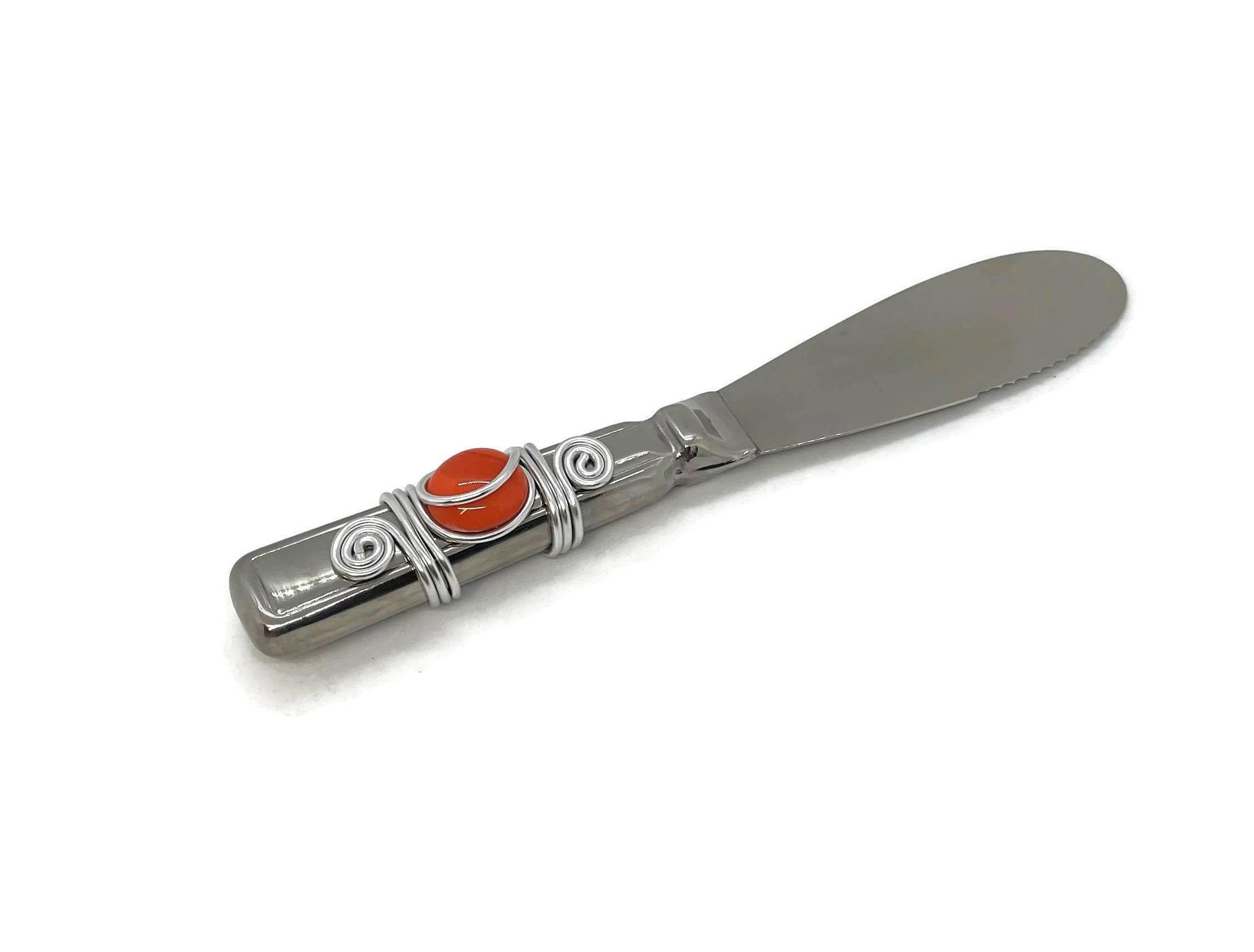 Swiddles Inc - Wholesale Cheese Spreader - Beaded Cheese Spreader Knife1