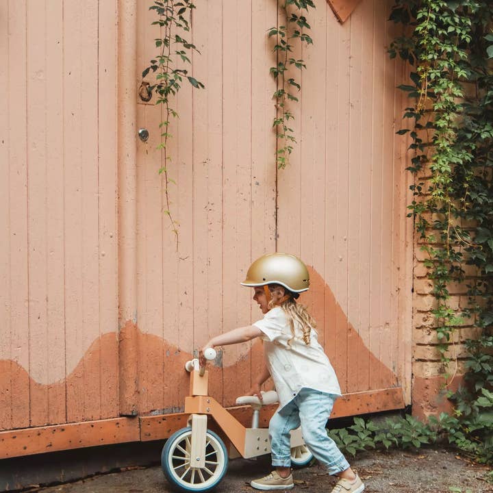 Coco Village - Wholesale Bike/Scooter - Kids - Wooden Balance Bike 3-in-1 - Grapefruit22