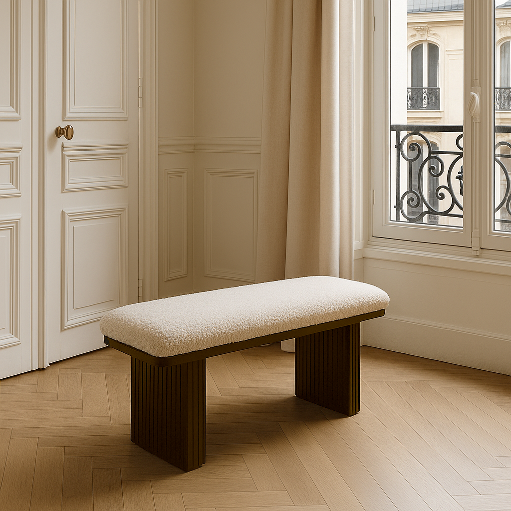 Opjet Paris - Wholesale Bench - Lize bench wenge L100 D38 H44cm1