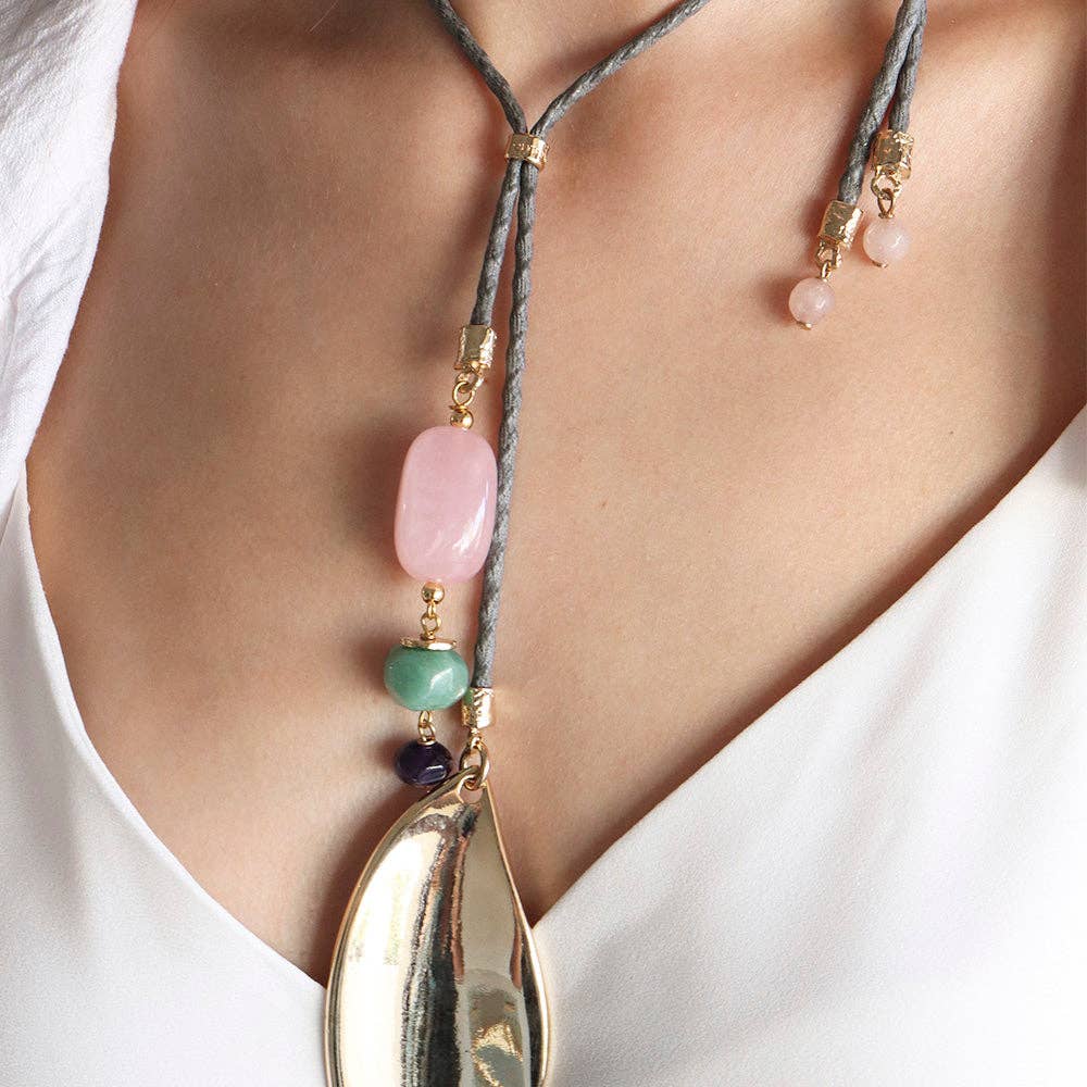 ÉMOLO - Wholesale Pendant/Charm Necklace - Monsul LAPHI long necklace14