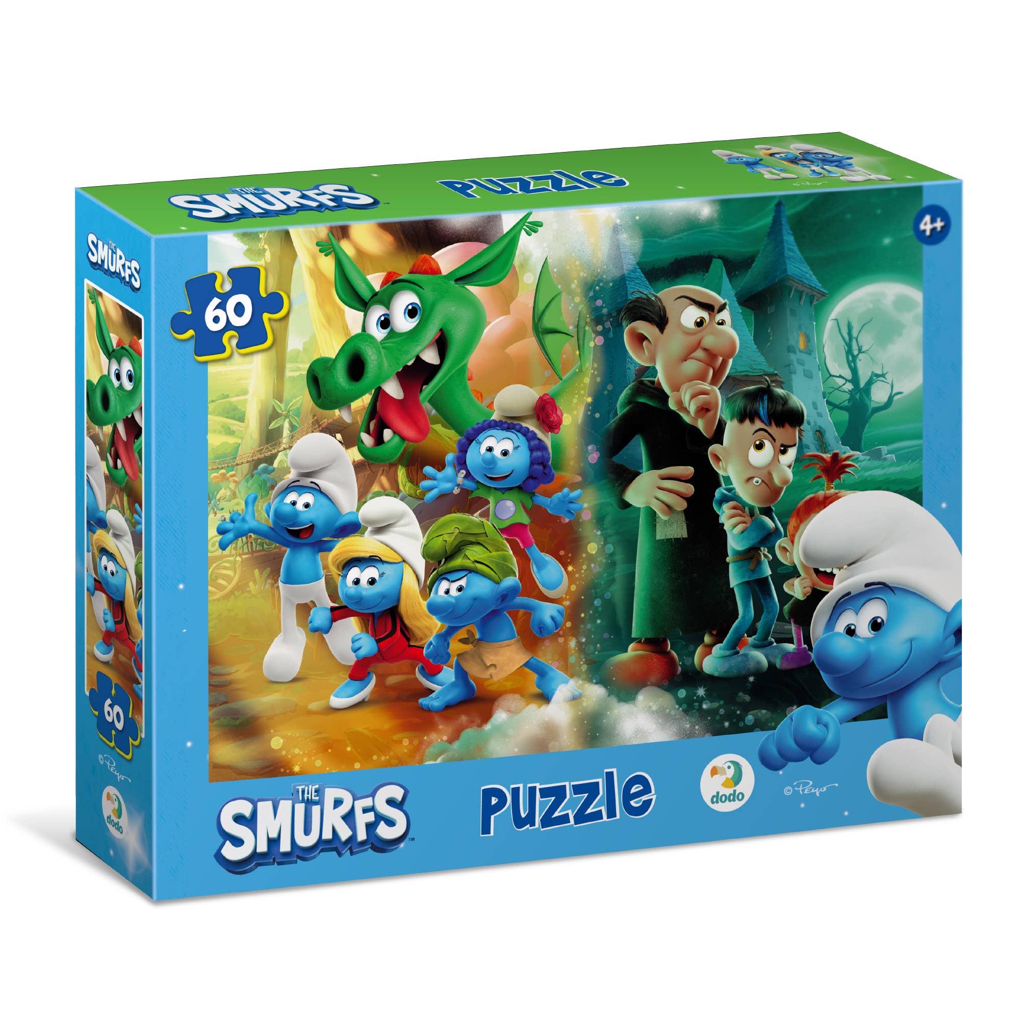 DoDo Brand - Wholesale Puzzle - Kids - Kids & Toddlers Classic Puzzle Smurfs 60 pcs0