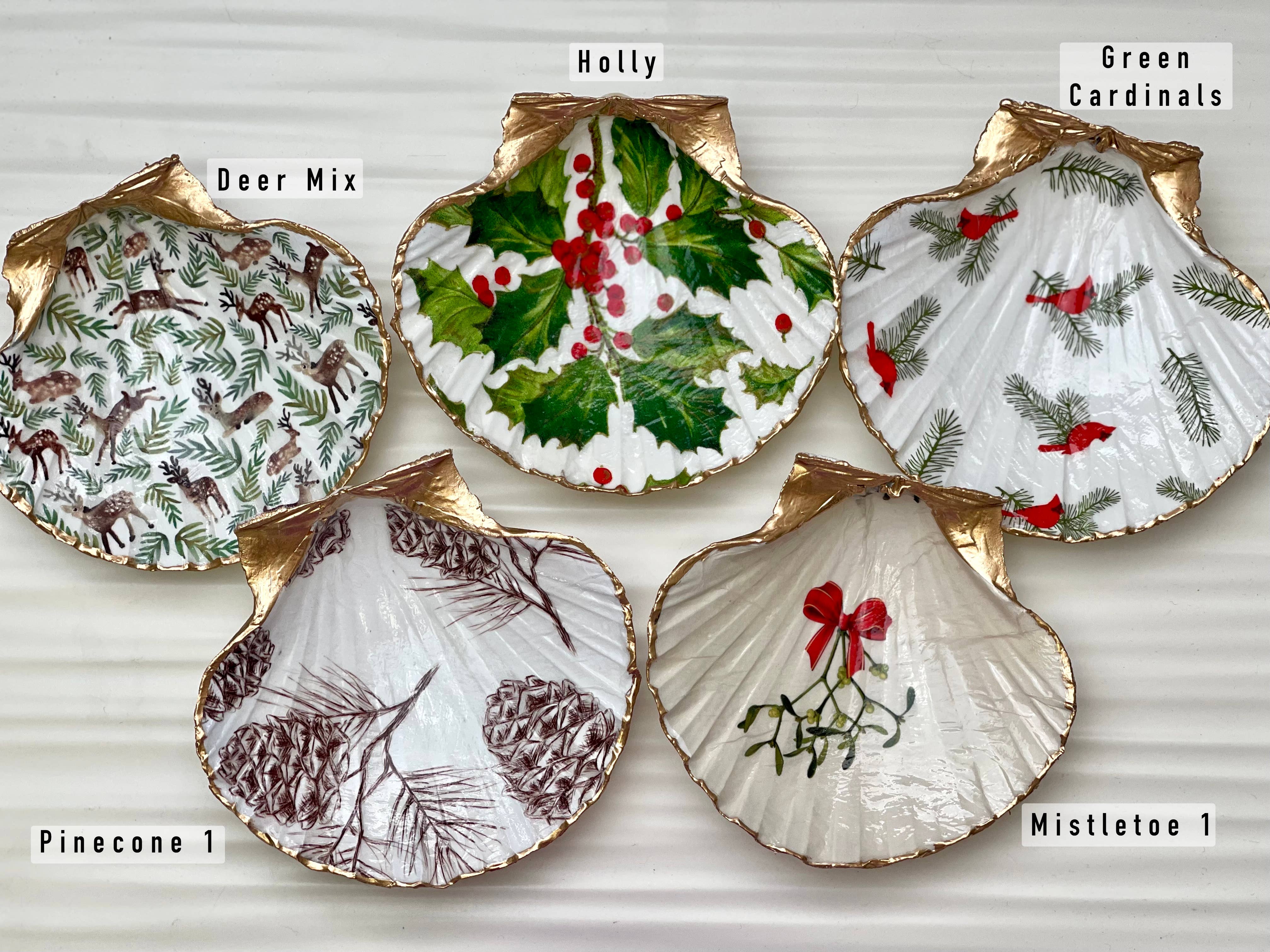 Ten Twenty Six Designs - Wholesale Jewelry Dish - Christmas Shells1