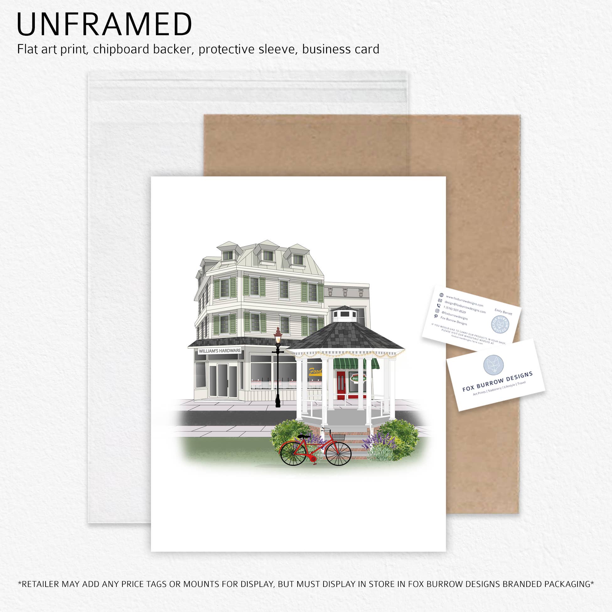 Fox Burrow Designs - Wholesale Art Print - Fiction Inspired - Luke's Place4