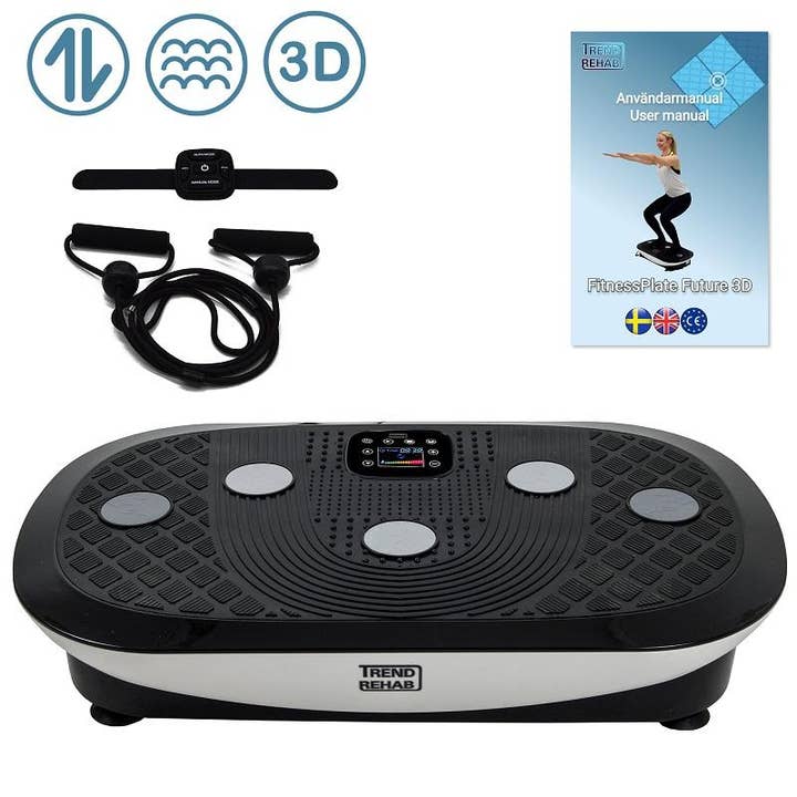 TrendRehab – wholesale Träningsutrustning – Fitnessplate Future 3D - vibrationsplatta