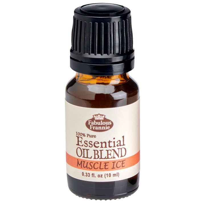 Mélange d'huiles essentielles Muscle Ice 10 ml pour la vente par Fabulous Frannie, Inc