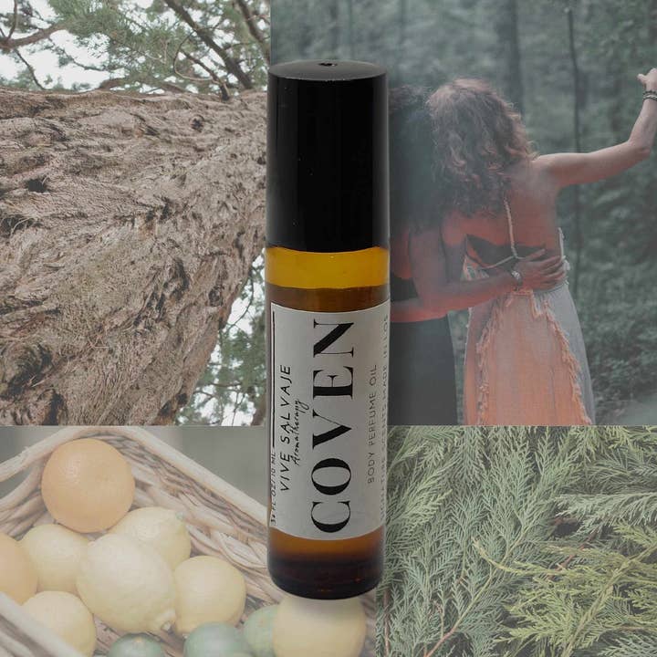 Witchy Perfume Body Oil - Coven for wholesale by Vive Salvaje Aromatherapy