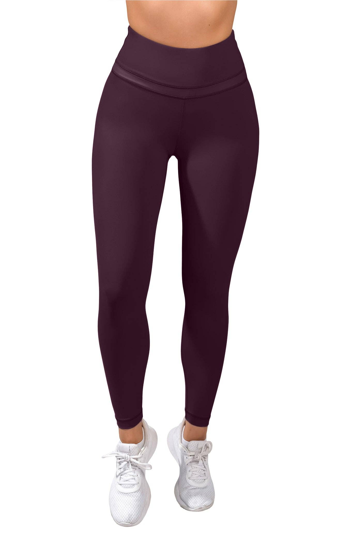 90 Degree by Reflex & Yogalicious - Wholesale Athletic/Lounge Leggings - Women's - "Bootyful" brand Interlink V-Back Cire High Rise 7/8 Ankle L7