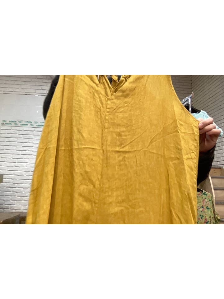 la maison des fibres naturelles - Wholesale Jumpsuit - Women's - Sleeveless jumpsuit in 100% linen 6201424