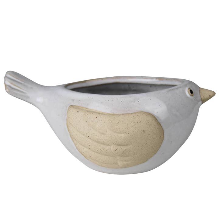 Bird Cachepot, Ceramic for wholesale by HomArt