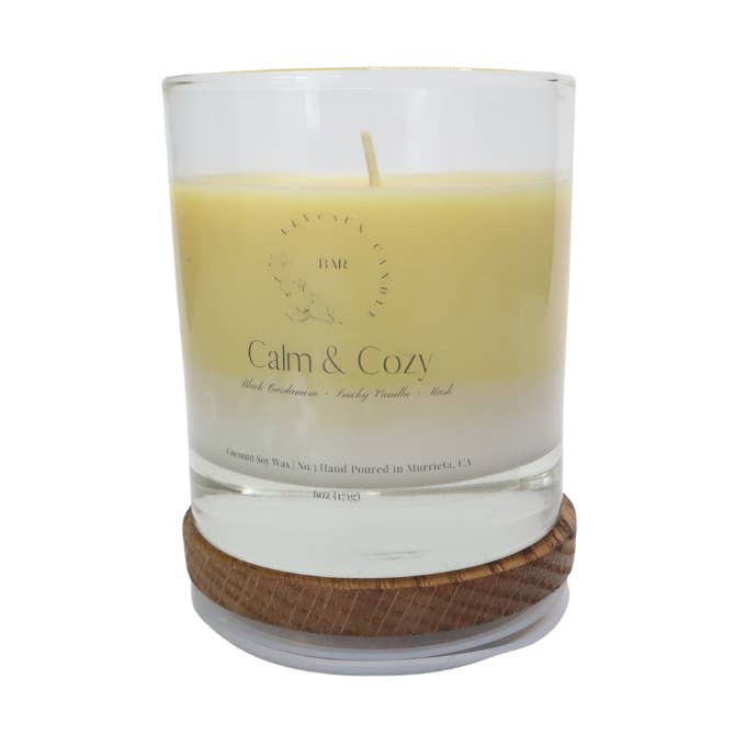 Leveaux Candle Bar - Wholesale Jar/Filled Candle - Calm & Cozy0
