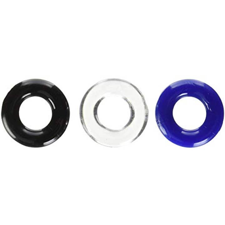 Cock Ring - Stretchy Donut Penis Ring Pack for wholesale by Plesur Body Products