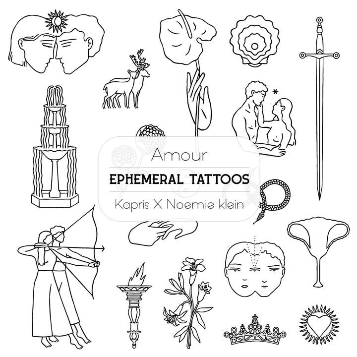 Kapris - Wholesale Temporary Tattoo - Display Kapris - Tatouages éphémères6