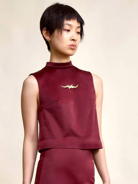 Lastal - Rotes Top - weißes Logo für den Großhandel von VOLROSE