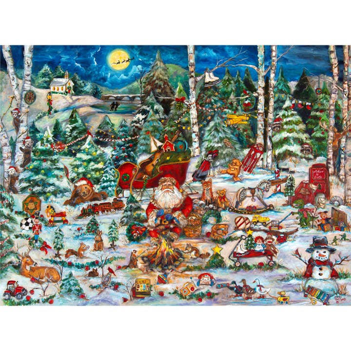 Santa's Wonderland (524 Pieces) for wholesale by Hidden Piece Puzzles