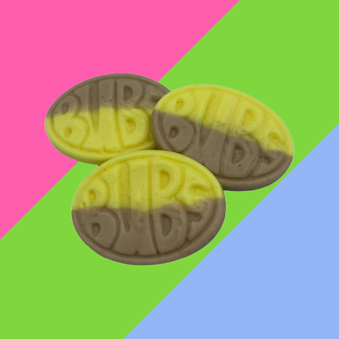 Gaffney's Sweets & Treats Wholesale - Wholesale Gummy - BUBS Banana & Caramel Foam Sweets 2.8kg