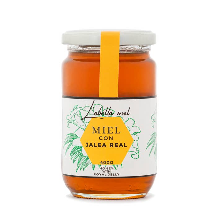 L'ABELLA MIEL - Wholesale Honey - L'Abellamel Honey with Royal Jelly 400G0