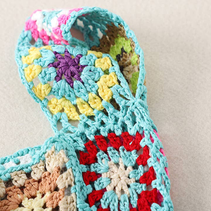 Funkyrel® Atzbranding Limited - Wholesale Tote Bag - Women's - Vintage Handmade Crochet Bag - Exquisite Handcrafted Handbag