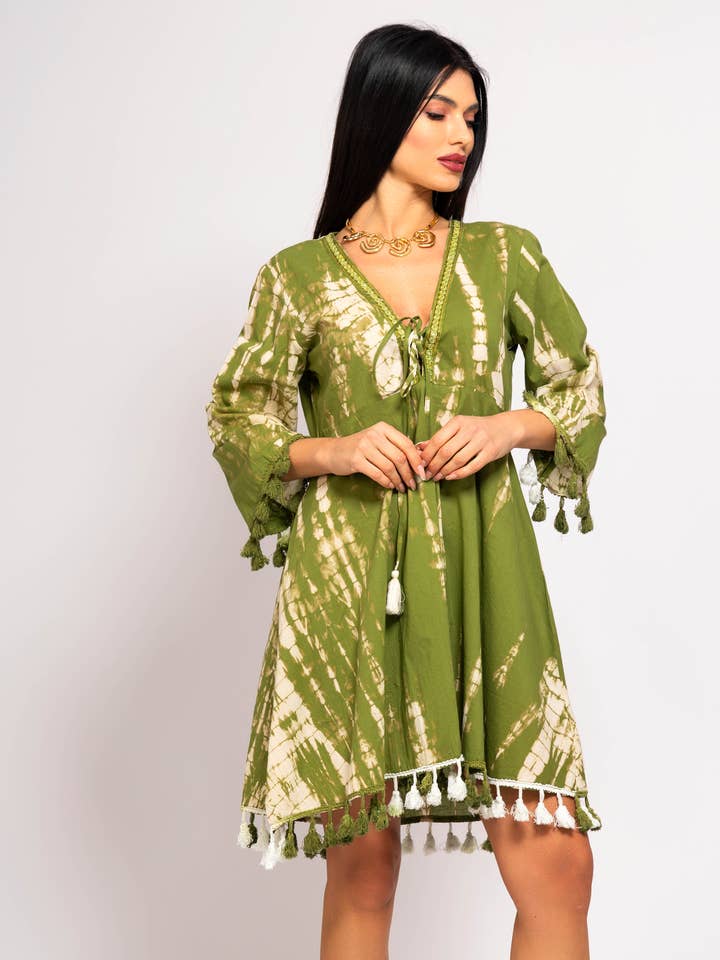 ROBE COURTE F-171 pour la vente par FAME GREECE