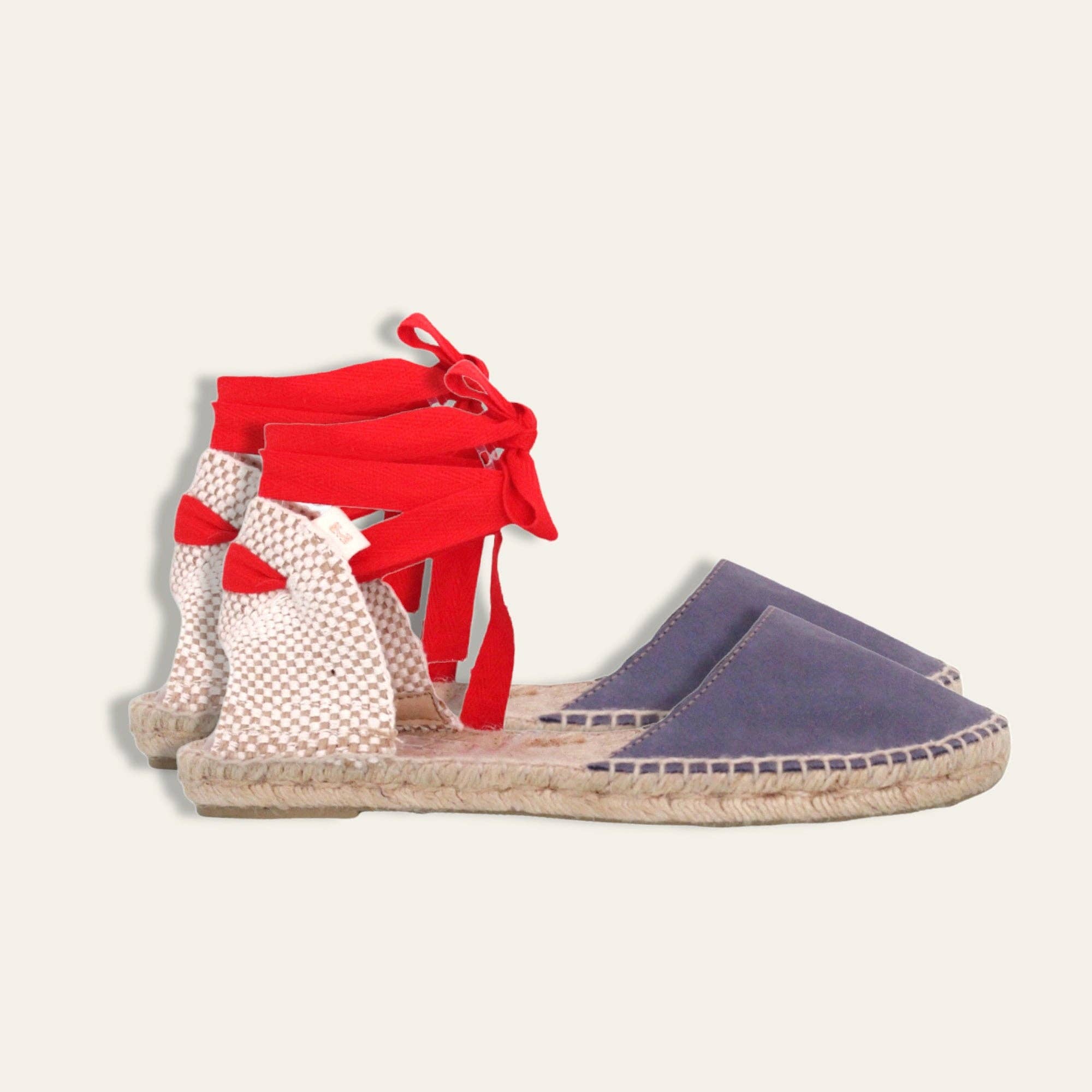 Las Mediterraneas - Venta al por mayor Sandalias - Mujer - Alpargatas planas de serraje para mujer - Talla 35 a la 451