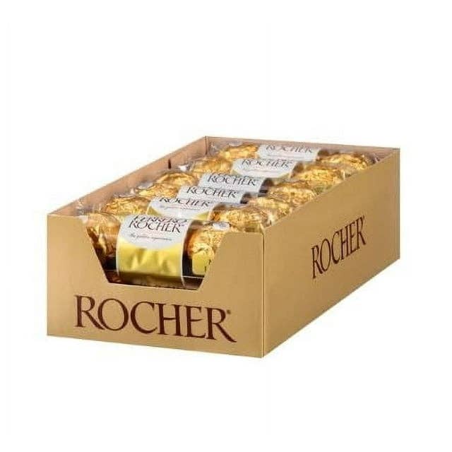 Snacky Candy - Wholesale Chocolate Box - ferrero Rocher Choco 12pc 1.3oz