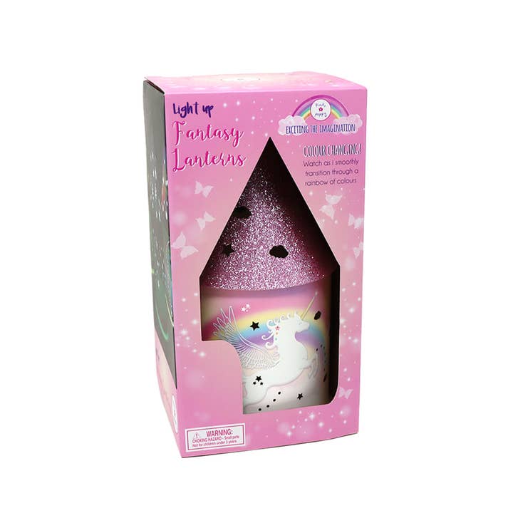 Pink Poppy USA - Wholesale Night Light - Kids & Baby - Unicorn Dreamer Colour Changing LED Lantern | Pack of 3