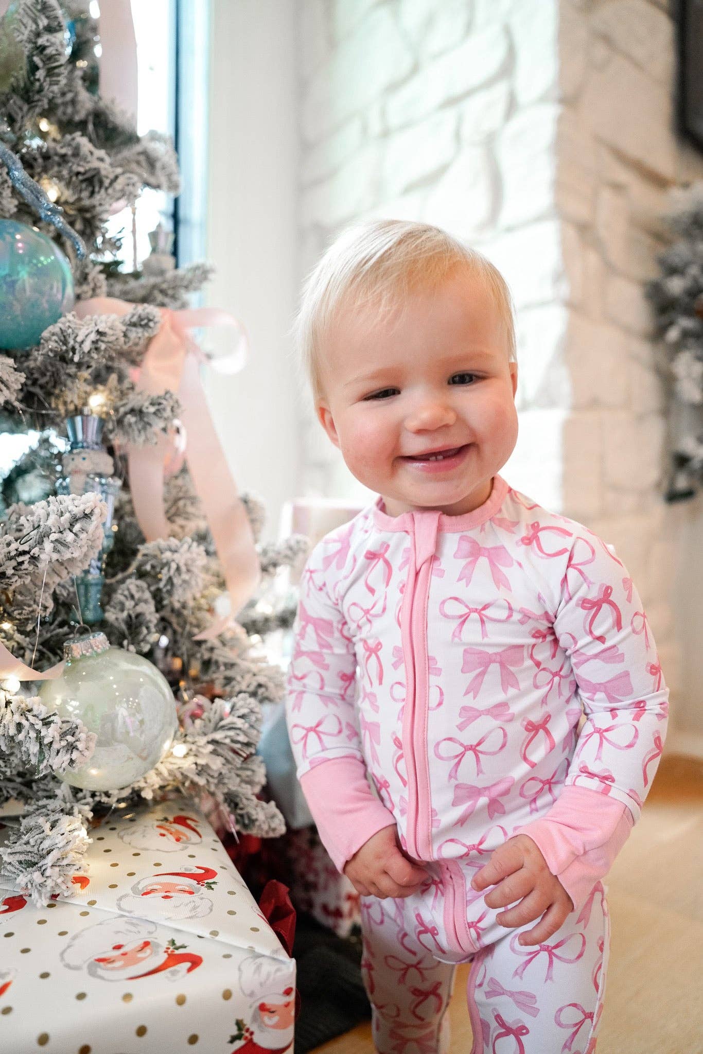 KENZKUSTOMZ - Wholesale Sleepsuit - Baby - Bows - Bamboo Sleeper0