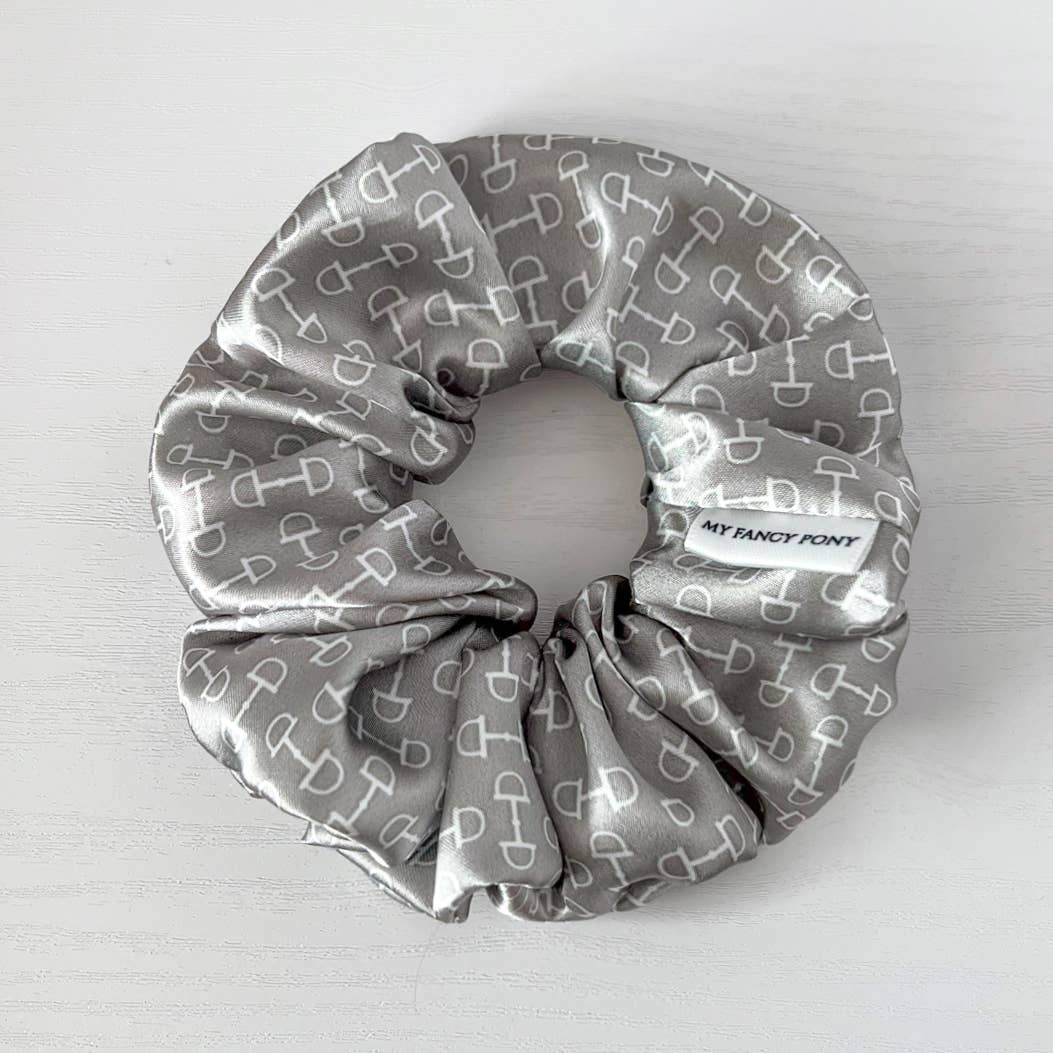 My Fancy Pony - Wholesale Scrunchie - Women's - Snaffle Bit Satin Equestrian Scrunchies2
