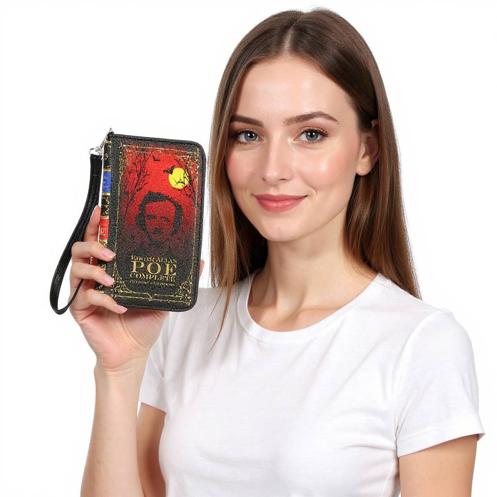 COMECO INC - Wholesale Portemonnee - Dames - Edgar Allan Poe Boek Portemonnee, Kerstcadeau3