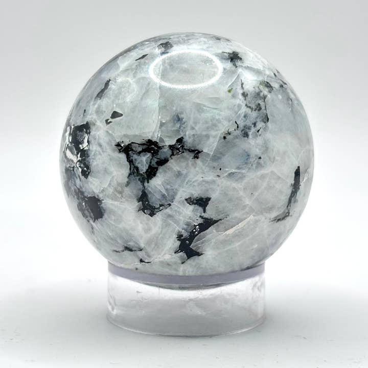 Rainbow Moonstone Gemstone Sphere - RBL337 for wholesale by Gem Avenue Wholesale
