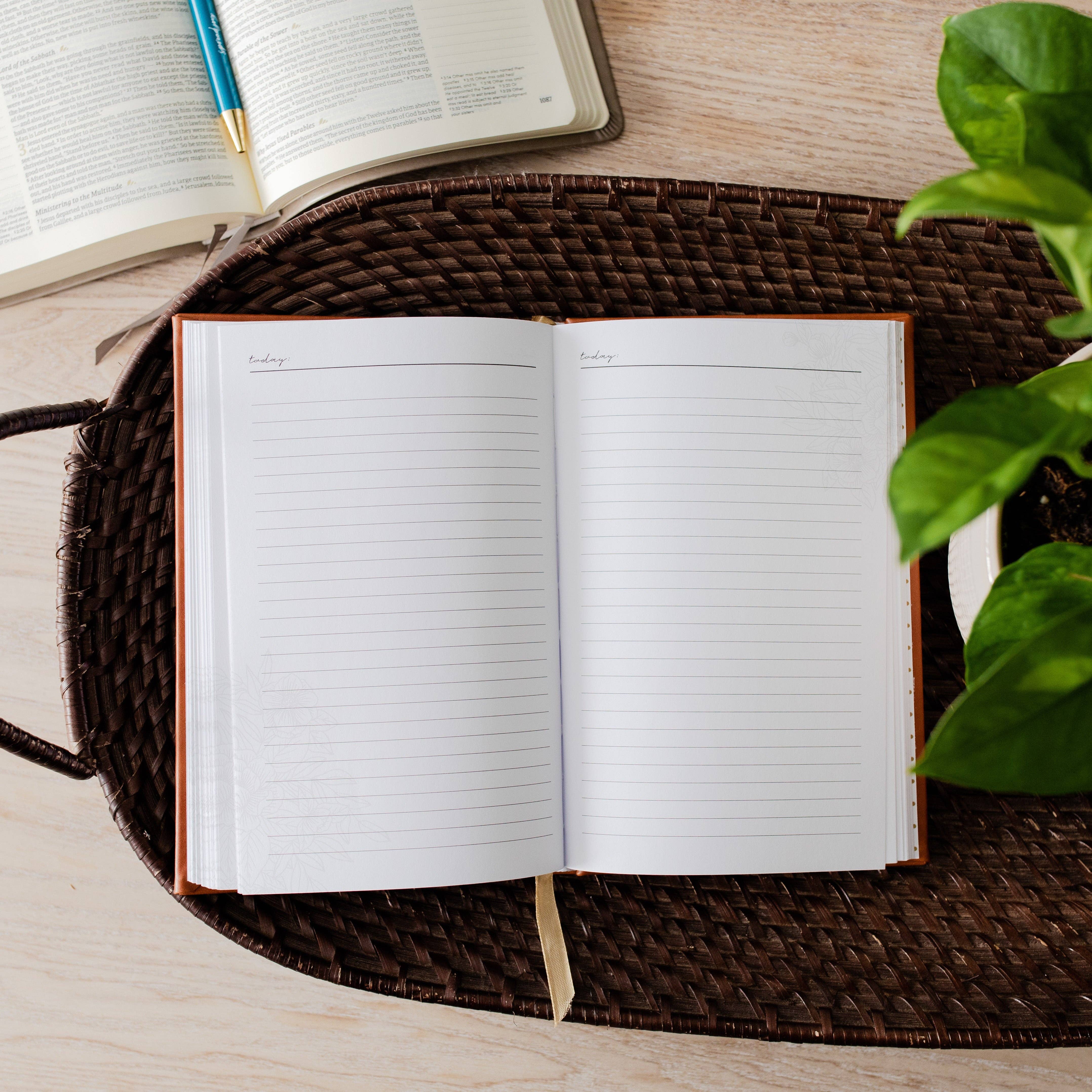 The Daily Grace Co - Wholesale Journal/Diary - Daily Journal | He Leads Me1