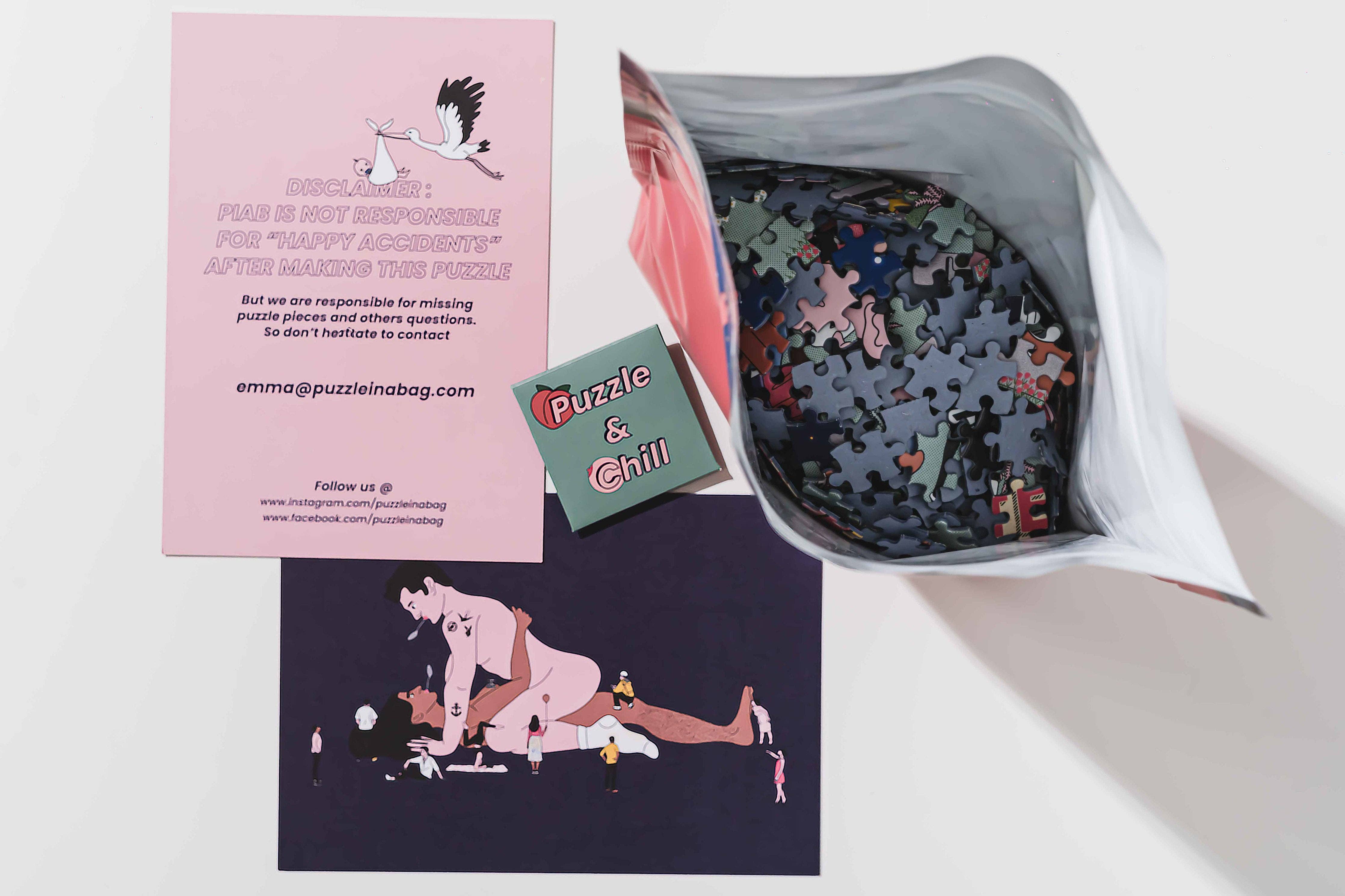 Puzzle in a Bag - Vente Puzzle – adulte - Puzzle Sexy - 1000 Pièces - Langue : Anglais3