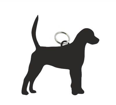 Steel Images – wholesale Nyckelring - Unisex – Fox hund hund nyckelring Fob Nycklar0