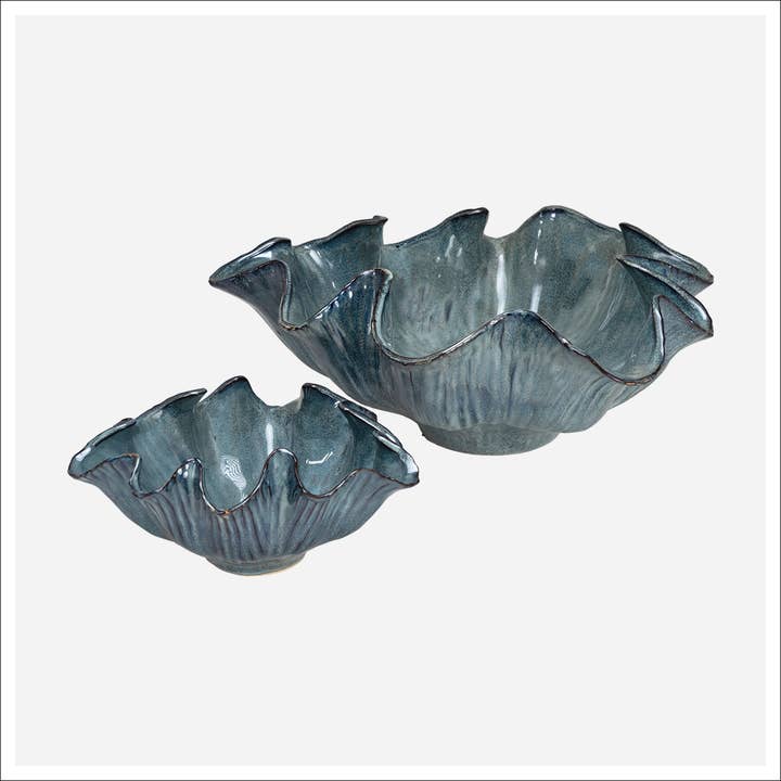 Matano Bowls -Set 2 for wholesale by Kavana Decor by The Import Collection