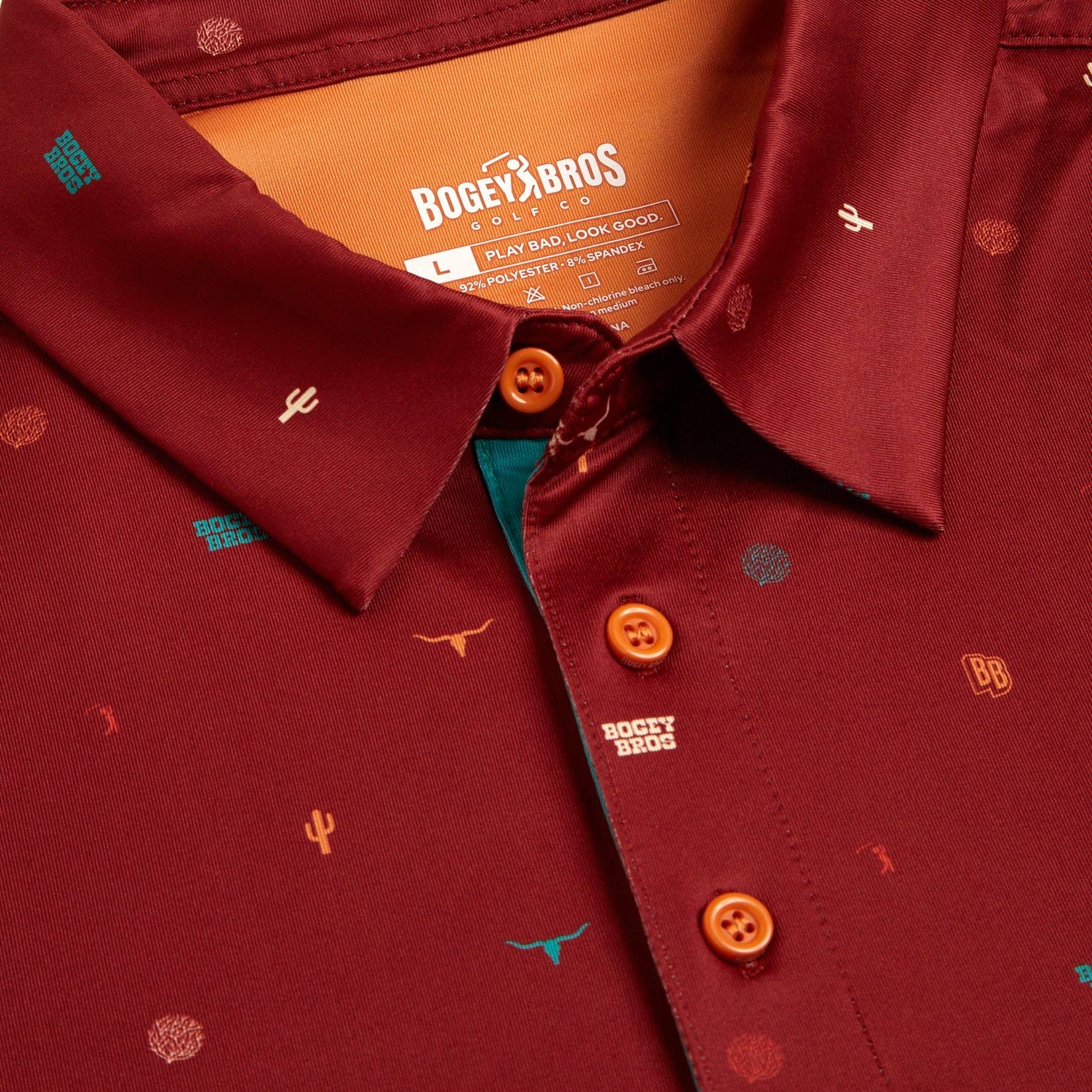 Bogey Bros Golf Co - Vendita all'ingrosso Polo - Uomo - Deserto - Polo2