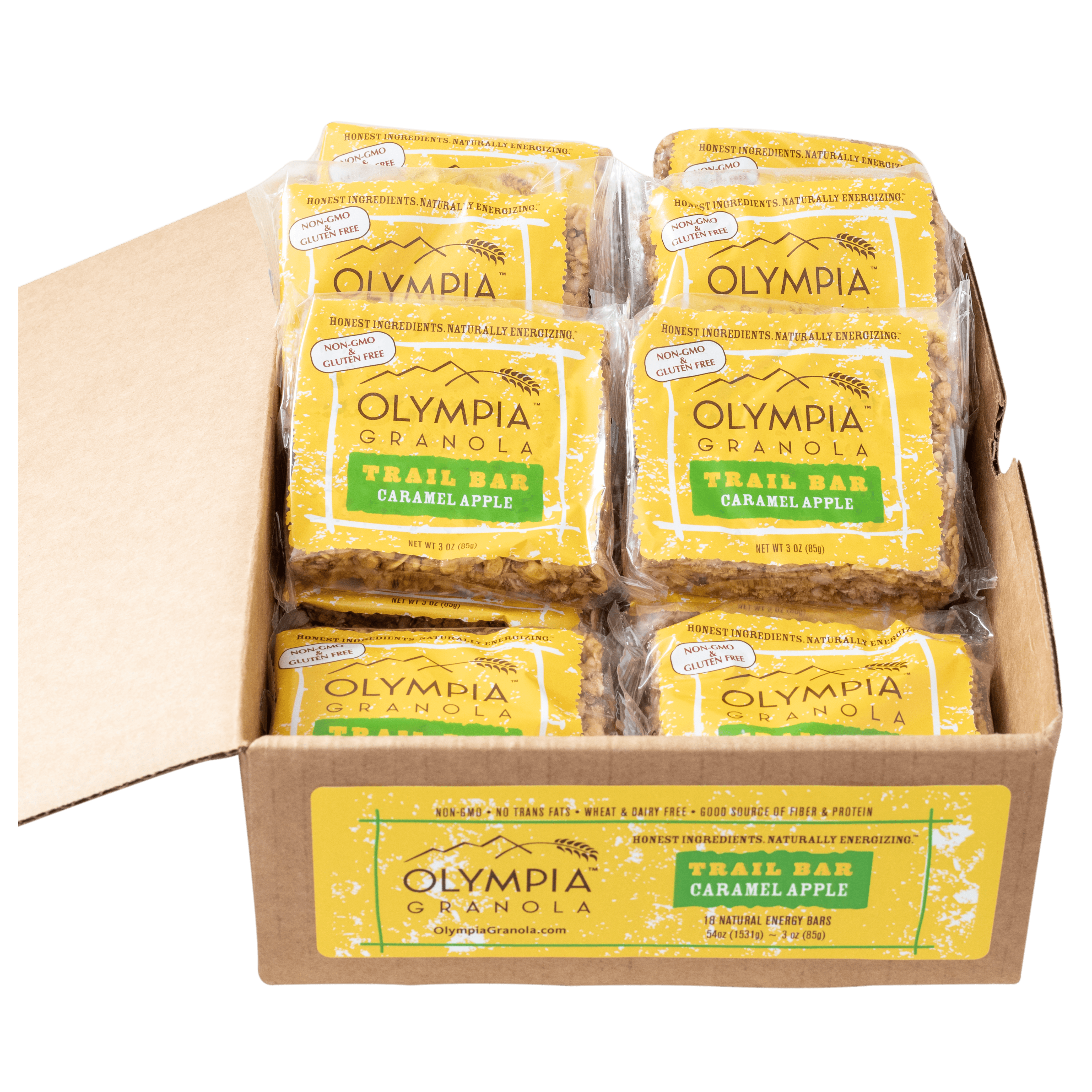 Olympia Granola - Wholesale Snackreep - Olympia Granola Trail Bar Mueslirepen met verschillende soorten1