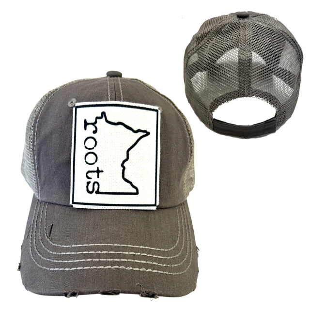 dkhandmade - Wholesale Trucker Hat - Unisex - MINNESOTA ROOTS | UNISEX HAT | DISTRESSED3