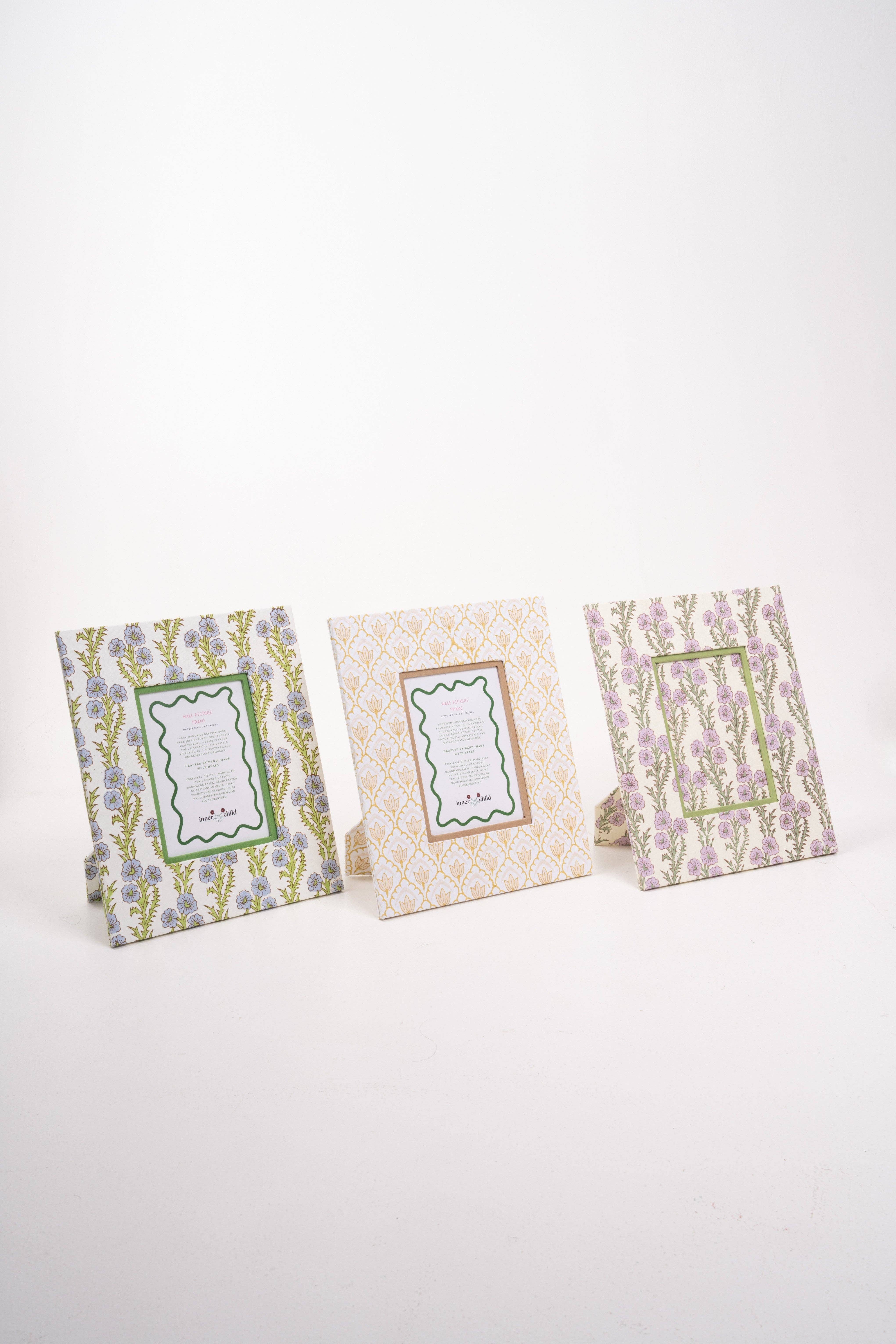 Inner Child - Vendita all'ingrosso Cornice portafoto - Grande cornice da parete in viola nontiscordardimé, 13x18 cm3