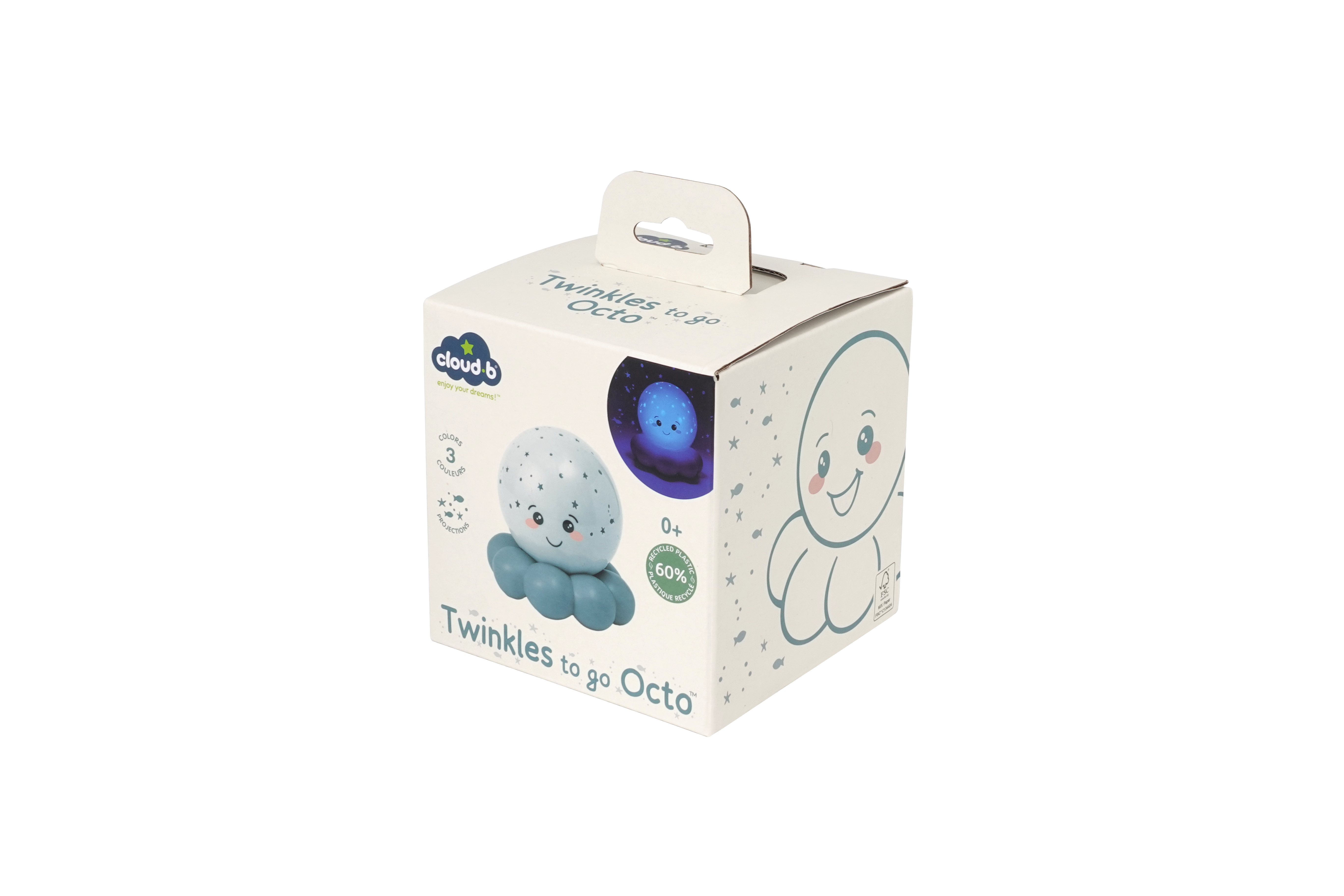 PJM Distributions - Wholesale Portable Projector - Kids - Cloud B|Twinkles To Go Octo - Blue|Projector Nightlight Toy7