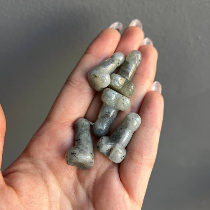 Sapphire & Sage - Wholesale Spiritual Stone/Crystal - Labradorite Crystal Phallus Carving