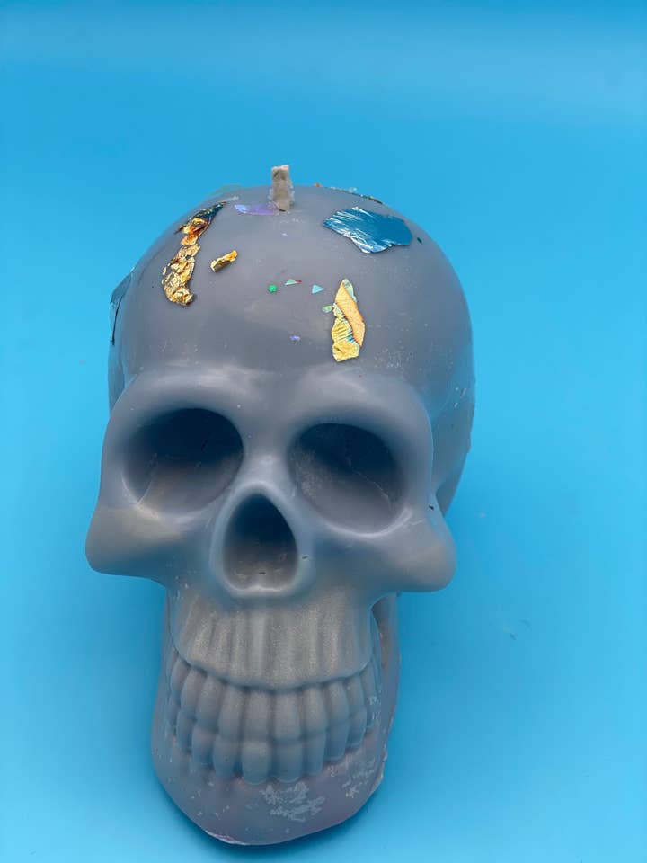Velas Scull Bleeding en varios colores y aromas para venta al por mayor de Pugglewick candles