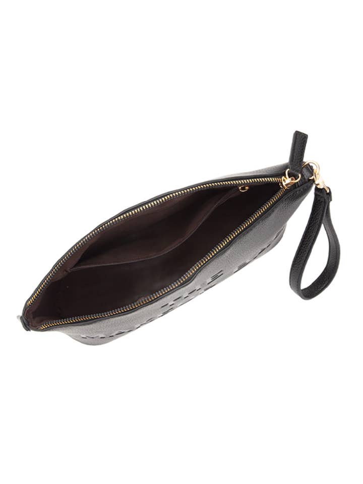 Grande Pochette per Trucco in Rilievo per la vendita all'ingrosso da parte di Embellish Your Life