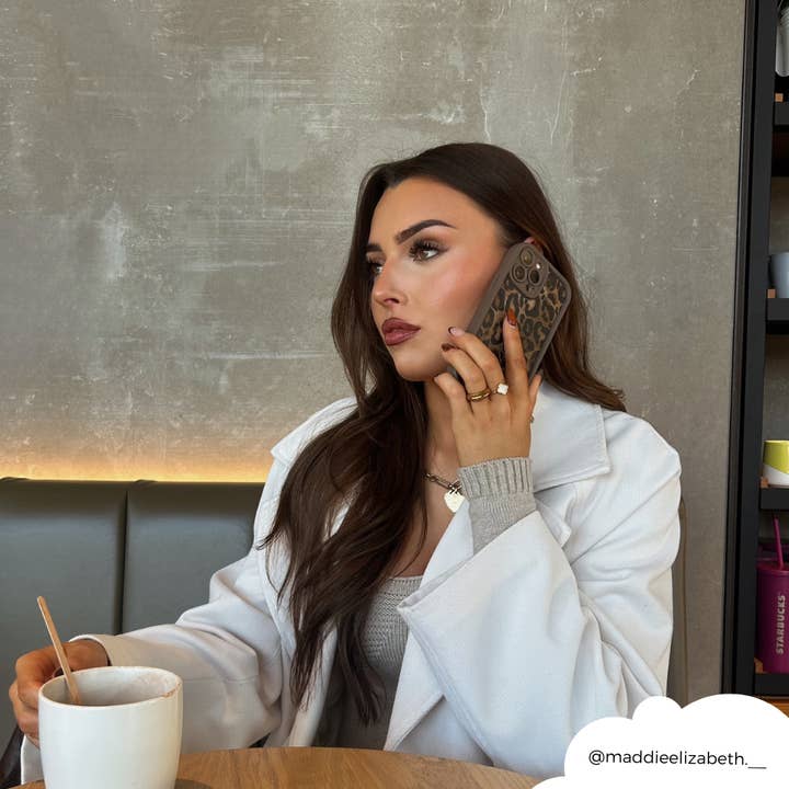 Coconut Lane - Wholesale Phone Case - Women's - Mocha Leopard Phone Case6