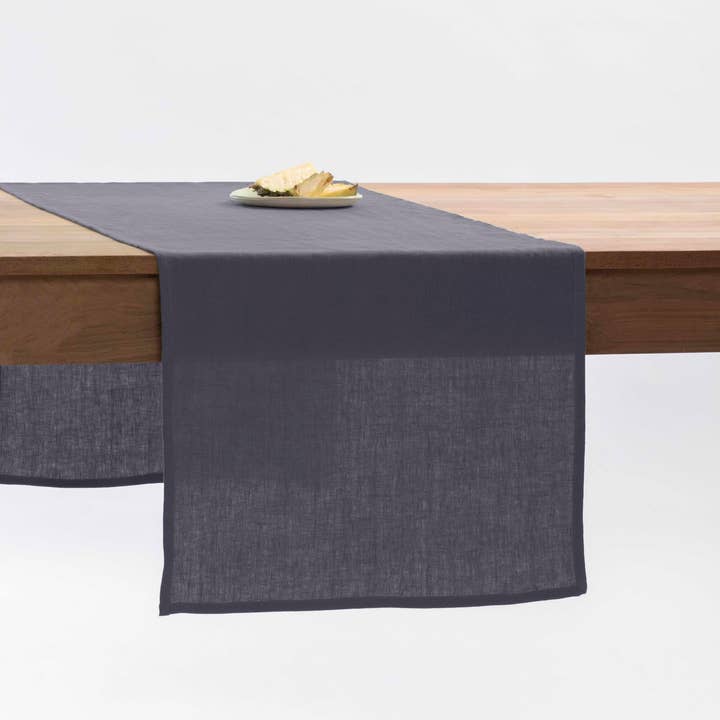 Live Linen - Venta al por mayor Caminos de mesa - Caminero de Mesa Sólido de Lino Natural Slumber – Elegante4
